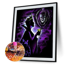 Load image into Gallery viewer, Snow White - Maleficent Queen Silhouette 50*60CM (canvas) Full Square Drill Diamond Painting
