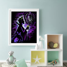 Load image into Gallery viewer, Snow White - Maleficent Queen Silhouette 50*60CM (canvas) Full Square Drill Diamond Painting
