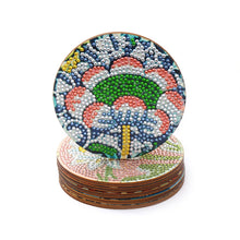 Load image into Gallery viewer, 6pcs Acrylic Coaster Funny Diamond Mosaic Coaster for Home Table Decoration Gift
