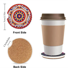 Load image into Gallery viewer, 6pcs Coaster Fashionable Design DIY Cup Mat Funny Stable for Kitchen Accessories
