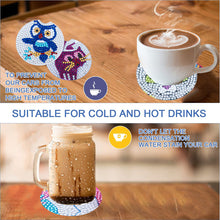 Load image into Gallery viewer, 6pcs Coaster Fashionable Design DIY Cup Mat Funny Stable for Kitchen Accessories
