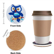 Load image into Gallery viewer, 6pcs Coaster Fashionable Design DIY Cup Mat Funny Stable for Kitchen Accessories
