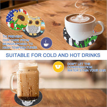 Load image into Gallery viewer, 6pcs Coaster Fashionable Design DIY Cup Mat Funny Stable for Kitchen Accessories
