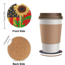 Load image into Gallery viewer, 6pcs Coaster Fashionable Design DIY Cup Mat Funny Stable for Kitchen Accessories
