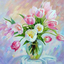 Load image into Gallery viewer, Tulip Oil Painting 30*30CM (canvas) Full Square Drill Diamond Painting
