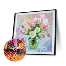 Load image into Gallery viewer, Tulip Oil Painting 30*30CM (canvas) Full Square Drill Diamond Painting
