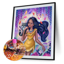 Load image into Gallery viewer, Disney Princess Pocahontas 30*40CM(canvas) Full Round Drill Diamond Painting
