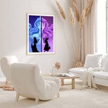 Load image into Gallery viewer, Princess Silhouette 30*40CM(canvas) Full Round Drill Diamond Painting
