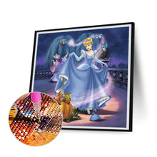 Load image into Gallery viewer, Princess Cinderella 50*50CM (canvas) Full Round Drill Diamond Painting
