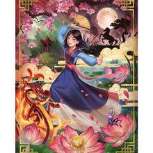 Load image into Gallery viewer, Hua Mulan 50*60CM (canvas) Full Square Drill Diamond Painting
