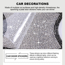 Load image into Gallery viewer, 8pcs/set Car Door Handle Sticker Anti-scratch Rhinestone Auto Protection Film
