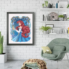 Load image into Gallery viewer, Disney Ariel Princess 30*40CM(canvas) Full Round Drill Diamond Painting
