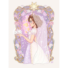 Load image into Gallery viewer, Disney Cut Hair Princess Lepe 30*40CM(canvas) Full Round Drill Diamond Painting
