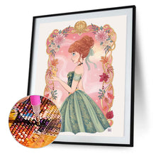 Load image into Gallery viewer, Disney Princess Ana 30*40CM(canvas) Full Round Drill Diamond Painting
