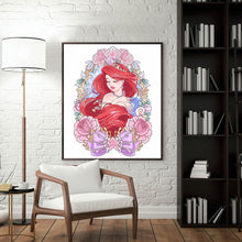 Load image into Gallery viewer, Disney Ariel Princess 30*40CM(canvas) Full Round Drill Diamond Painting
