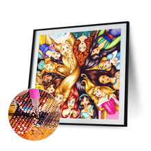 Load image into Gallery viewer, Disney Princesses Together 40*40CM(canvas) Full Round Drill Diamond Painting
