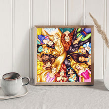 Load image into Gallery viewer, Disney Princesses Together 40*40CM(canvas) Full Round Drill Diamond Painting
