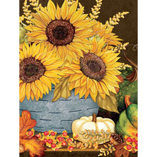 Load image into Gallery viewer, Autumn Sunflower 30*40CM(canvas) Full Round Drill Diamond Painting
