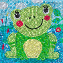 Load image into Gallery viewer, Frog 15*15CM (canvas) Full Round Drill Diamond Painting
