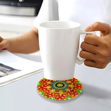 Load image into Gallery viewer, Full Diamond Coaster 5D DIY Special Shaped Drill Cup Cushion for Room Decoration
