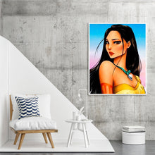 Load image into Gallery viewer, Pocahontas Disney Princess 40*50CM (canvas) Full Round Drill Diamond Painting
