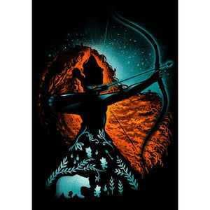 Merida 30*40CM (canvas) Full Round Drill Diamond Painting