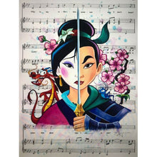 Load image into Gallery viewer, Hua Mulan 30*40CM (canvas) Full Round Drill Diamond Painting
