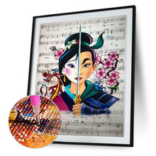 Load image into Gallery viewer, Hua Mulan 30*40CM (canvas) Full Round Drill Diamond Painting
