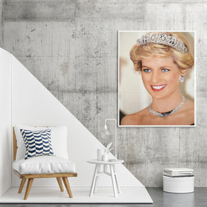 Princess Diana 50*60CM (canvas) Full Round Drill Diamond Painting