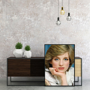 Princess Diana 50*70CM (canvas) Full Round Drill Diamond Painting