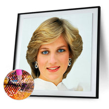 Load image into Gallery viewer, Princess Diana 50*50CM (canvas) Full Round Drill Diamond Painting
