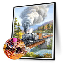 Load image into Gallery viewer, Train 30*40CM (canvas) Full Square Drill Diamond Painting
