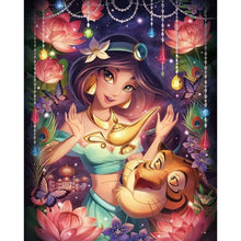 Load image into Gallery viewer, Disney Princess Jasmine 40*50CM (canvas) Full Square Drill Diamond Painting
