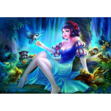 Load image into Gallery viewer, Snow White 50*30CM (canvas) Full Round Drill Diamond Painting
