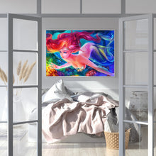 Load image into Gallery viewer, Mermaid Ariel 50*30CM (canvas) Full Round Drill Diamond Painting
