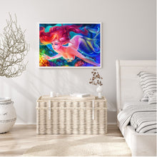 Load image into Gallery viewer, Mermaid Ariel 50*30CM (canvas) Full Round Drill Diamond Painting
