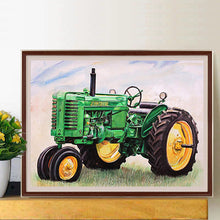 Load image into Gallery viewer, Rural Locomotive 50*40CM (canvas) Full Round Drill Diamond Painting
