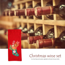 Load image into Gallery viewer, DIY Special Drill Diamond Painting Christmas Wine Bottle Covers (TB007)
