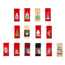 Load image into Gallery viewer, DIY Special Drill Diamond Painting Christmas Wine Bottle Covers (TB007)
