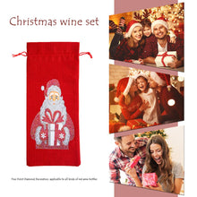 Load image into Gallery viewer, DIY Special Drill Diamond Painting Christmas Wine Bottle Covers (TB007)
