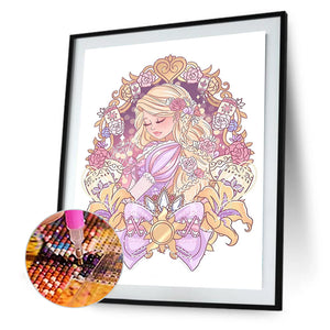 Disney Princess 30*40CM (canvas) Full Round Drill Diamond Painting