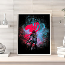 Load image into Gallery viewer, Fairy Tail - Elsa Silhouette 30*40CM (canvas) Full Round Drill Diamond Painting
