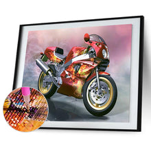 Load image into Gallery viewer, Motorcycle 50*40CM (canvas) Full Round Drill Diamond Painting
