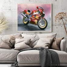 Load image into Gallery viewer, Motorcycle 50*40CM (canvas) Full Round Drill Diamond Painting
