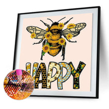 Load image into Gallery viewer, Bee 30*30CM (canvas) Partial Special-Shaped Drill Diamond Painting
