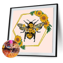 Load image into Gallery viewer, Bee 30*30CM (canvas) Partial Special-Shaped Drill Diamond Painting
