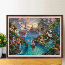 Load image into Gallery viewer, Disney Dreams Peter Pan&#39;S Neverland 50*30CM (canvas) Full Round Drill Diamond Painting
