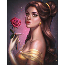 Load image into Gallery viewer, Princess Belle 30*40CM (canvas) Full Round Drill Diamond Painting
