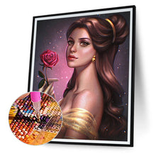 Load image into Gallery viewer, Princess Belle 30*40CM (canvas) Full Round Drill Diamond Painting
