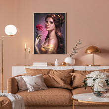 Load image into Gallery viewer, Princess Belle 30*40CM (canvas) Full Round Drill Diamond Painting
